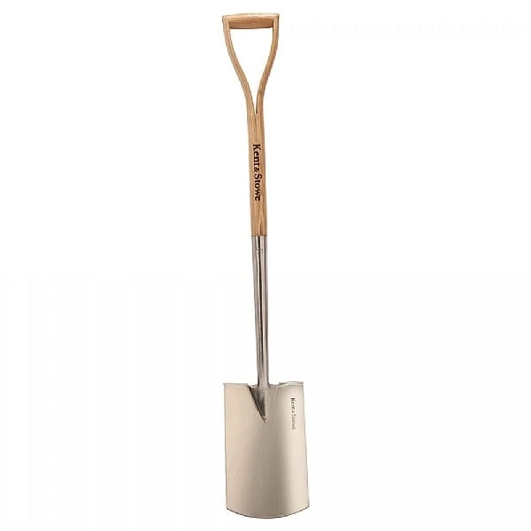 Kent & Stowe Stainless Steel Digging Spade 3 Kent & Stowe Stainless Steel Digging Spade