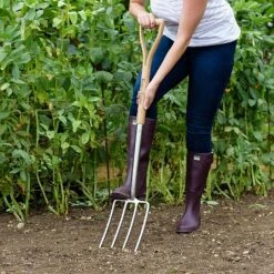 Kent & Stowe Stainless Steel Digging Fork 8 Kent & Stowe Stainless Steel Digging Fork -GreenHaven Shop 1031049 2