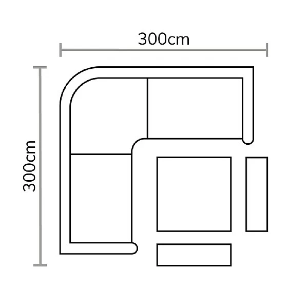 Bramblecrest Chatsworth Firepit Casual Dining Set 6 Bramblecrest Chatsworth Firepit Casual Dining Set - Image 4