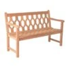 Alexander Rose Mahogany 4ft Lattice Bench -GreenHaven Shop 1169669
