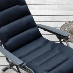 Lafuma Futura Air Comfort Padded Relaxer Chair - Acier -GreenHaven Shop 1170455 2