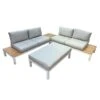 Kettler Elba Standard Low Lounge Set - White 1 Kettler Elba Standard Low Lounge Set - White -GreenHaven Shop 1178021