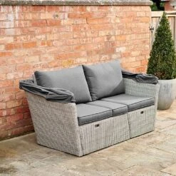 Kettler Palma Daybed - White Wash 8 Kettler Palma Daybed - White Wash -GreenHaven Shop 1178092 2