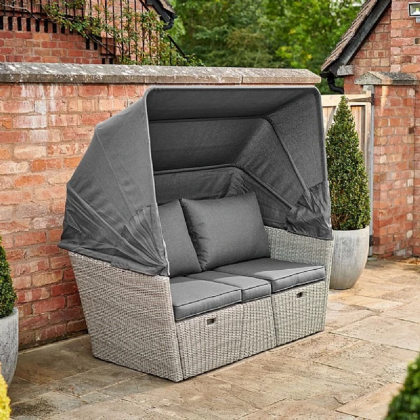 Kettler Palma Daybed - White Wash 5 Kettler Palma Daybed - White Wash - Image 3