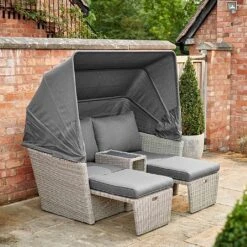 Kettler Palma Daybed - White Wash 10 Kettler Palma Daybed - White Wash -GreenHaven Shop 1178092 4