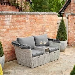 Kettler Palma Daybed - White Wash 11 Kettler Palma Daybed - White Wash -GreenHaven Shop 1178092 5