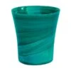 Ivyline Flared Orchid Pot Cover Teal 14cm