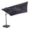 Hartman Pacific 2.7m Square Cantilever Parasol - Dark Grey -GreenHaven Shop 1207177