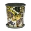 Kew Botanical Retreat Planter With Saucer 16cm 2 Kew Botanical Retreat Planter With Saucer 16cm -GreenHaven Shop 1227745