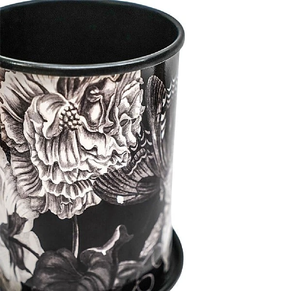 Kew Eclectic Orangery Noir Planter With Saucer 13cm 4 Kew Eclectic Orangery Noir Planter With Saucer 13cm - Image 2