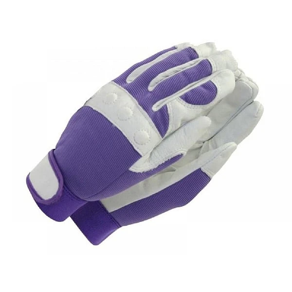 Town & Country Deluxe Comfort Fit Gloves Purple Small 3 Town & Country Deluxe Comfort Fit Gloves Purple Small