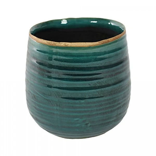 Ivyline Pot Como - Turquoise (Various Sizes) 4 Ivyline Pot Como - Turquoise (Various Sizes) - Image 2