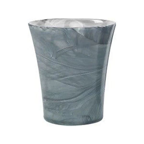 Ivyline Flared Orchid Pot Cover Charcoal 3 Ivyline Flared Orchid Pot Cover Charcoal