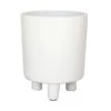 Ivyline Pisa Pot Cover White (Various Sizes) 1 Ivyline Pisa Pot Cover White (Various Sizes) -GreenHaven Shop IVPISAPOWH