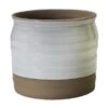 Ivyline Puro Lipped Gloss Ripple Pot Cover White (Various Sizes) -GreenHaven Shop IVPUROWH