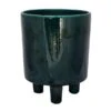 Ivyline Pisa Emerald Pot Cover (Various Sizes) -GreenHaven Shop PISAEMERALD