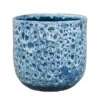 Ivyline Sapphire Reactive Glaze Pot Cover (Various Sizes) 2 Ivyline Sapphire Reactive Glaze Pot Cover (Various Sizes) -GreenHaven Shop SAPPHIREREACT