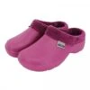 Town & Country Raspberry Fleecy Cloggies 2 Town & Country Raspberry Fleecy Cloggies -GreenHaven Shop TCRASFLCCLO